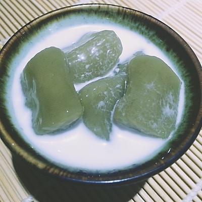 抹茶芋圆（超简单）