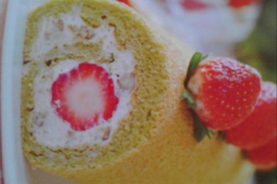 草莓栗子卷