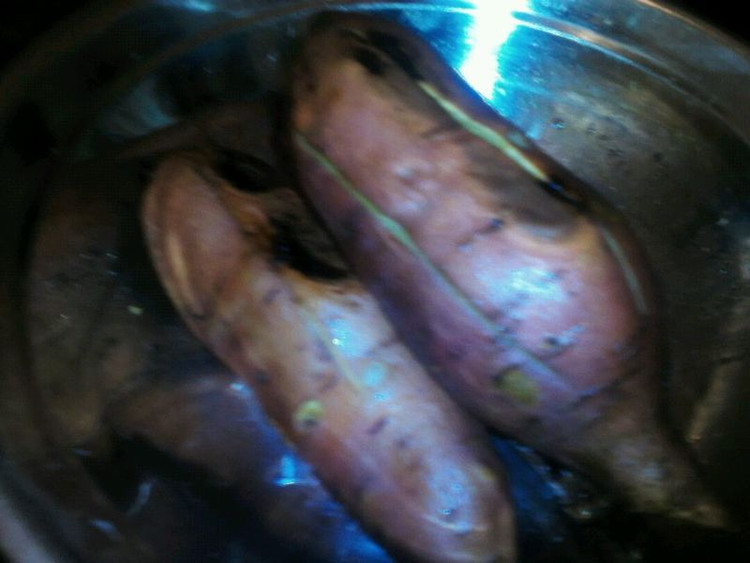 电压力锅版烤红薯的做法