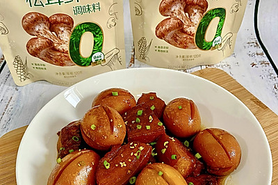 红烧肉焖蛋