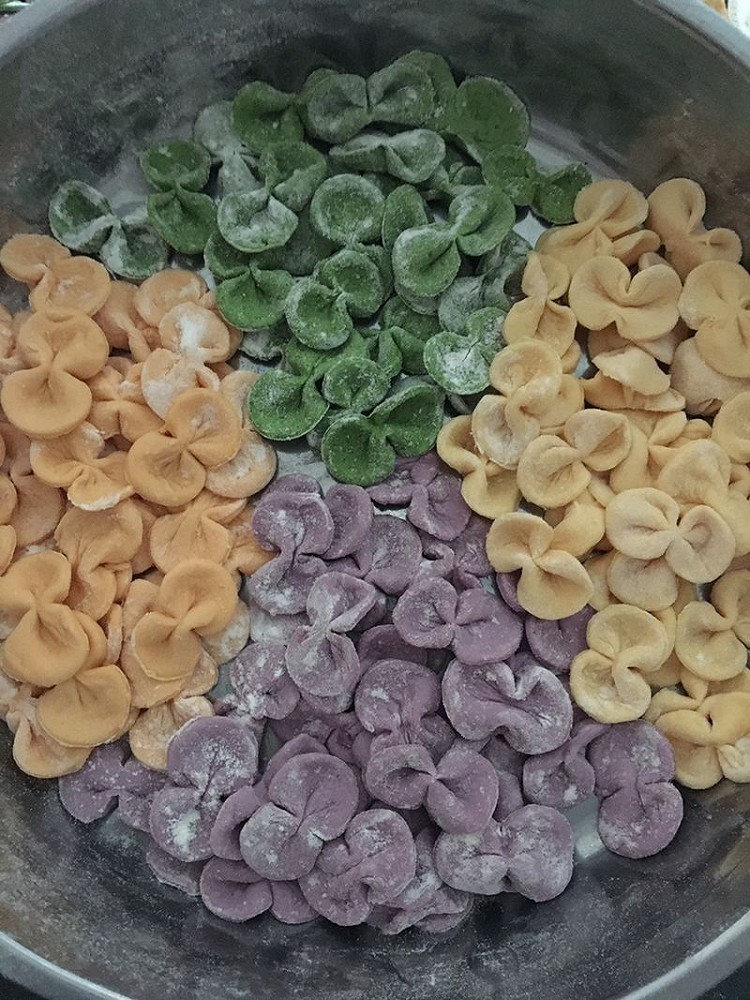 彩色蔬菜面的做法