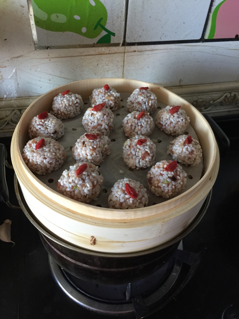 糯米丸子的做法图解1