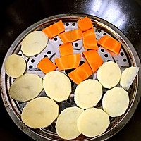 宝宝辅食——土豆鸡蛋饼的做法图解2