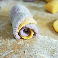 瓜蓉双色卷的做法图解17