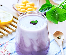紫芋奶昔的做法