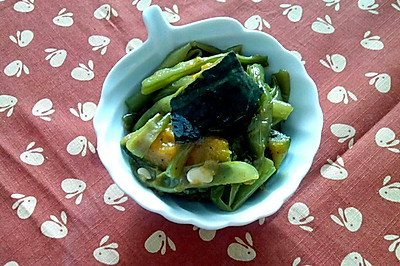 黑椒南瓜炖豆角