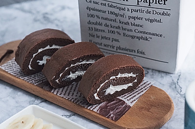 一次就成功的美味巧克力蛋糕卷