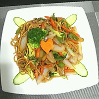鸡肉蘑菇风味意面的做法图解5