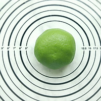 零失败抹茶冰皮月饼的做法图解4