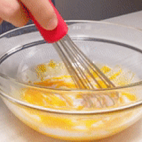 宝宝零食系列~豹纹蛋糕卷的做法图解2