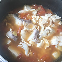 减肥食谱2番茄豆腐炖鱼片的做法图解4