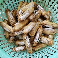 春韭烩蛏肉的做法图解2