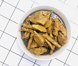 鸡爪焖油豆腐的做法