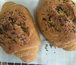南瓜黑麦健康减脂面包的做法