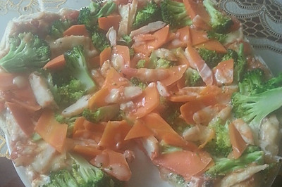 平底锅蔬菜披萨
