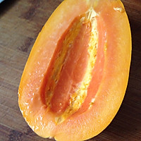 新年水果菜～橙汁木瓜附挑选方法的做法图解4
