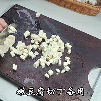 香椿两吃~香椿拌豆腐、香椿炒鸡蛋的做法图解3