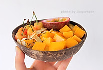 #童年不同样，美食有花样#芒果Smoothie bowl的做法