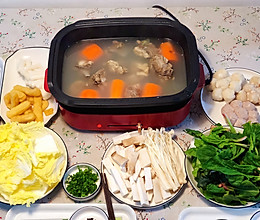 #冬天就要吃火锅#羊肉汤火锅的做法