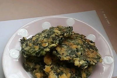 香椿豆腐饼