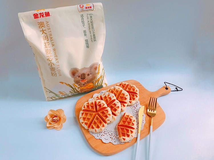 芋泥华夫饼（酵母版）的做法