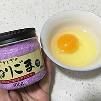 辅食-黑芝麻酱蛋羹的做法图解1