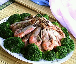 西兰花北极虾#金龙鱼外婆乡小榨菜籽油 最强家乡菜#的做法