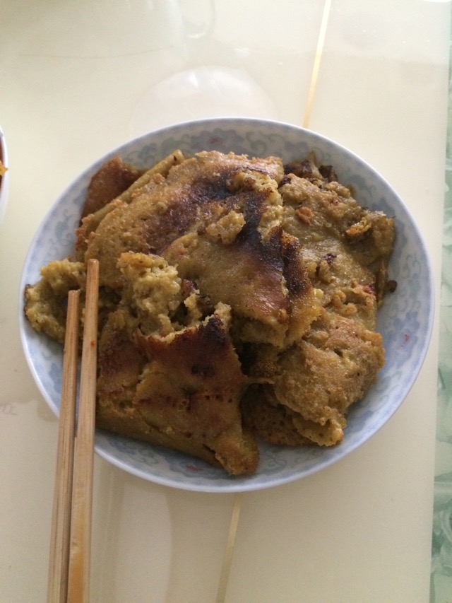 豆渣鸡蛋饼