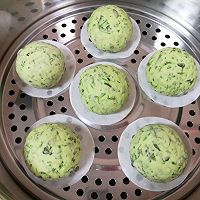 #带着美食出去浪#苜蓿菜馒头的做法图解10
