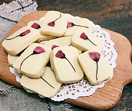 樱花杏仁饼干的做法
