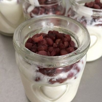 酸奶机自制红豆酸奶
