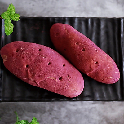 仿真紫薯面包