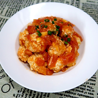 茄汁鸡肉丸——低脂高蛋白创意轻食