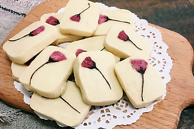 樱花杏仁饼干