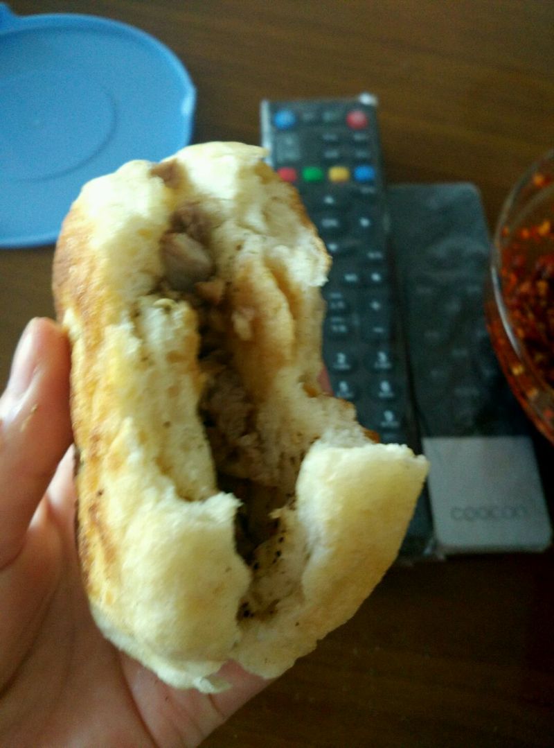 自制烧饼肉夹馍