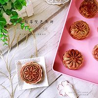 椰蓉蔓越莓双色月饼#相约MOF#的做法图解20