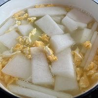 清爽冬瓜虾米鸡蛋汤的做法图解5