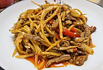 肉丝滑嫩，仔姜爽脆的香辣仔姜炒肉丝的做法