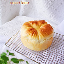 蜜豆毛线球面包