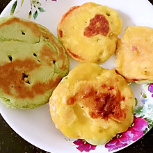 春天的颜色春天的味道—早餐饼