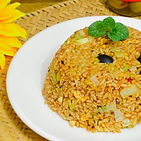 西班牙橄榄炒饭的做法图解9