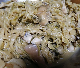 海蛎子五花肉炖酸菜的做法