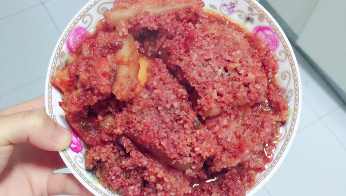 南瓜粉蒸肉