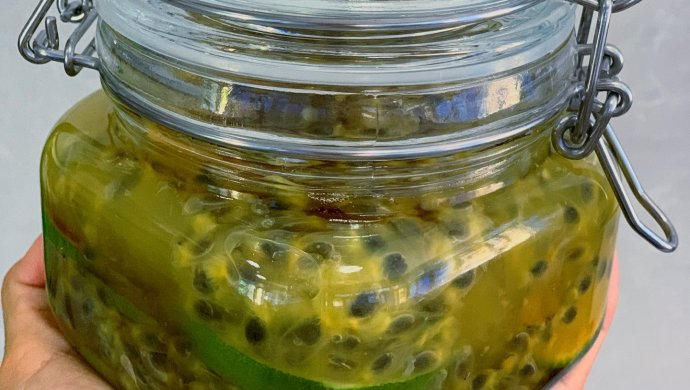 夏日美白清爽柠檬百香果蜜