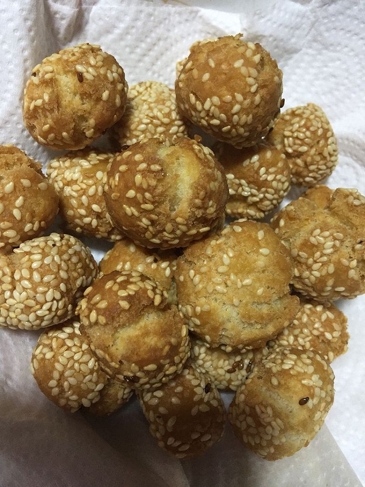 香酥开口笑的做法