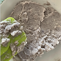 蓝色芋泥波点蛋糕卷 —— 内含超健康的芋泥做法的做法图解2