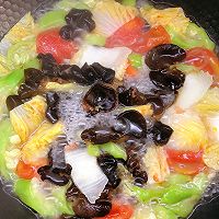 #感恩节烹饪挑战赛#时蔬肉片汤的做法图解10
