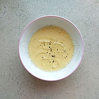 葱香茼蒿厚蛋烧的做法图解5