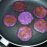 #晒出你的团圆大餐#紫地瓜饼的做法图解13