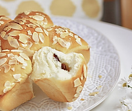 #莓语健康日记#蔓越莓奶酪馅星星面包的做法